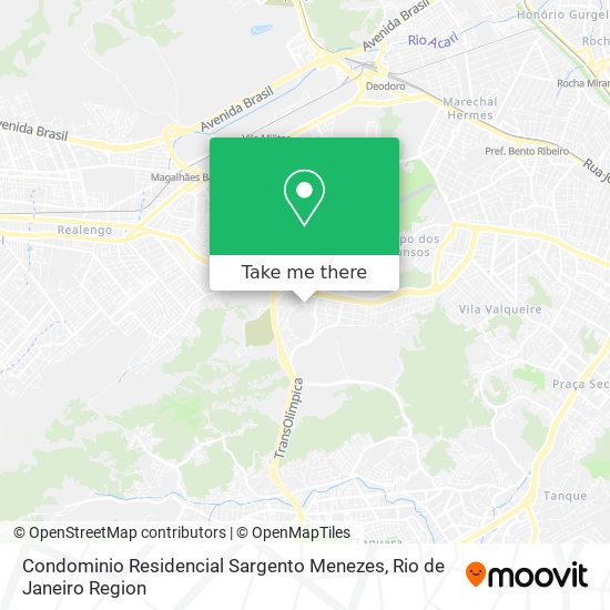 Condominio Residencial Sargento Menezes map