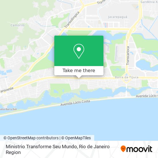 Ministrio Transforme Seu Mundo map