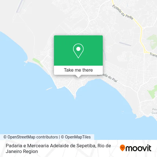 Padaria e Mercearia Adelaide de Sepetiba map