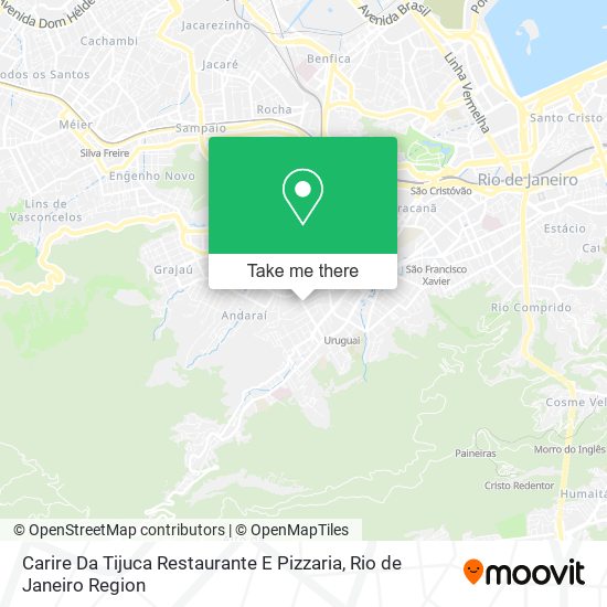 Carire Da Tijuca Restaurante E Pizzaria map