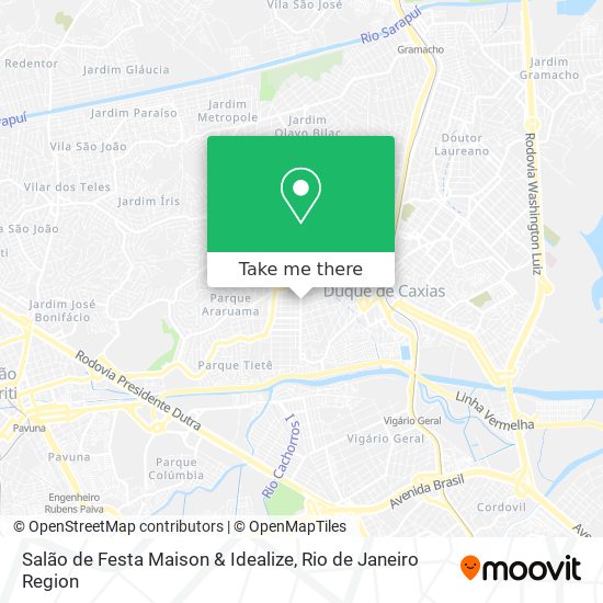 Salão de Festa Maison & Idealize map