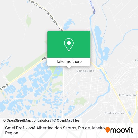 Cmei Prof. José Albertino dos Santos map