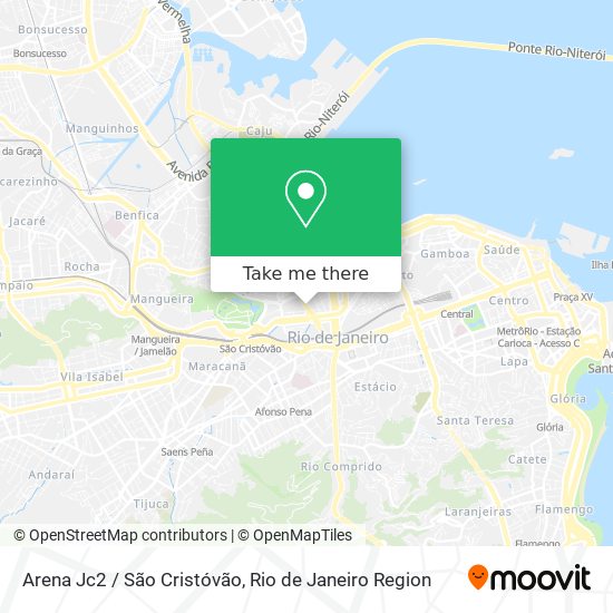Mapa Arena Jc2 / São Cristóvão
