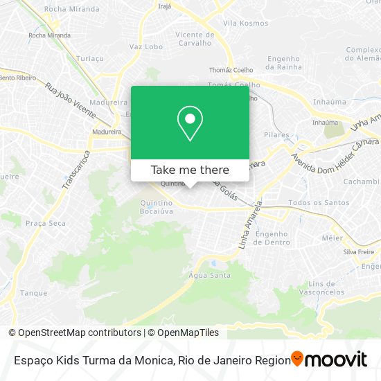 Espaço Kids Turma da Monica map