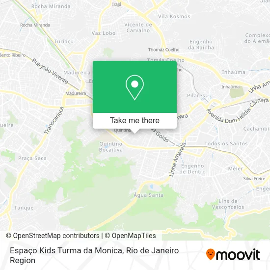 Espaço Kids Turma da Monica map