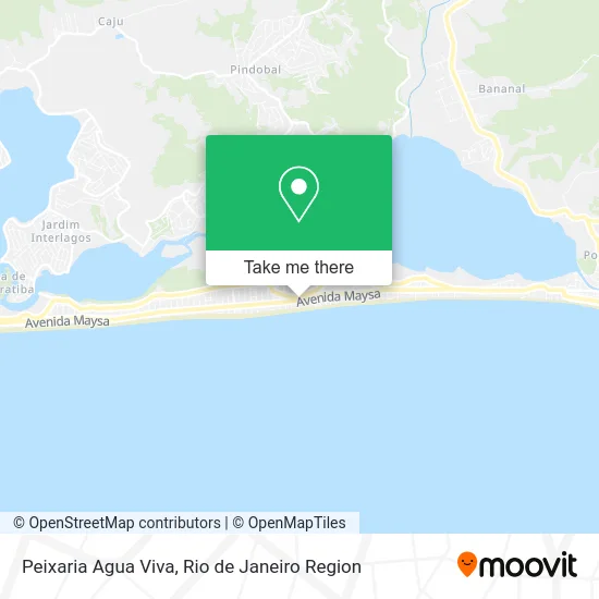 Peixaria Agua Viva map