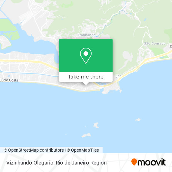 Mapa Vizinhando Olegario