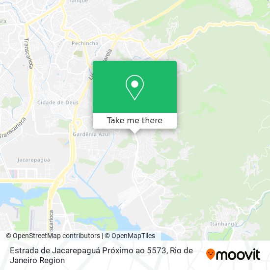 Estrada de Jacarepaguá Próximo ao 5573 map