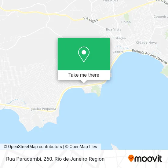 Rua Paracambi, 260 map