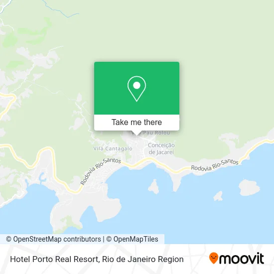 Hotel Porto Real Resort map