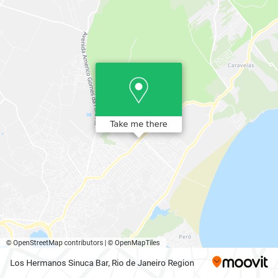 Los Hermanos Sinuca Bar map