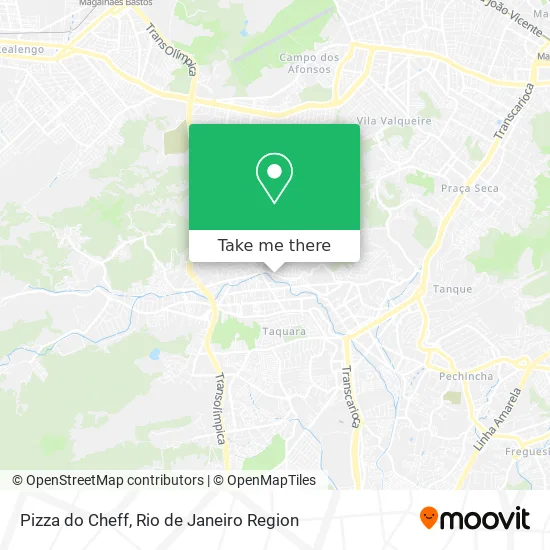 Pizza do Cheff map