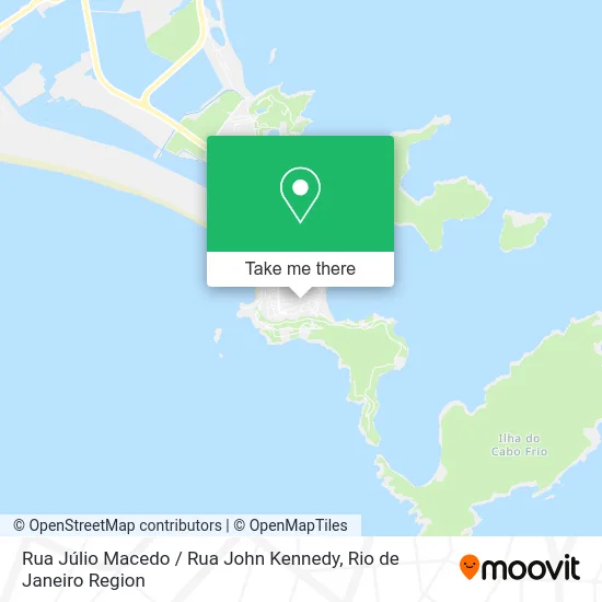 Rua Júlio Macedo / Rua John Kennedy map