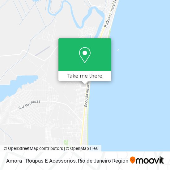 Amora - Roupas E Acessorios map