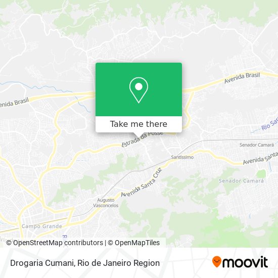 Drogaria Cumani map