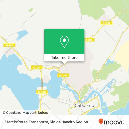 Marciofretes Transporte map