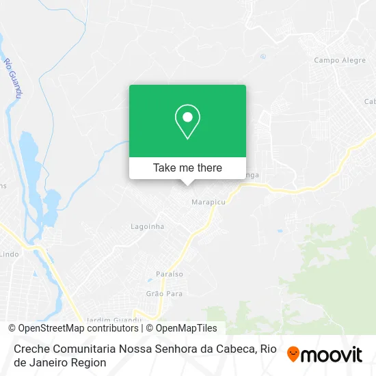 Creche Comunitaria Nossa Senhora da Cabeca map