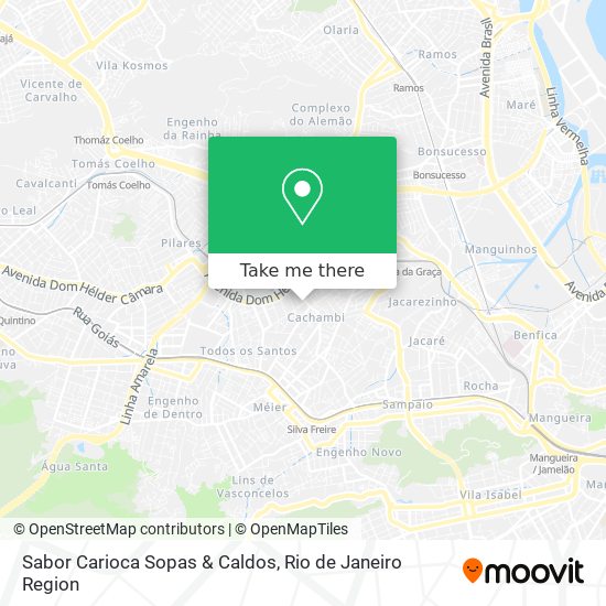 Sabor Carioca Sopas & Caldos map