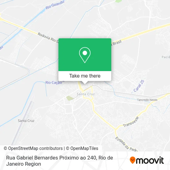 Rua Gabriel Bernardes Próximo ao 240 map