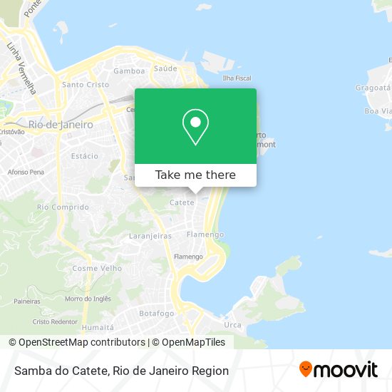 Mapa Samba do Catete