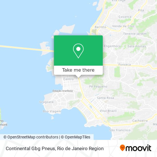 Continental Gbg Pneus map