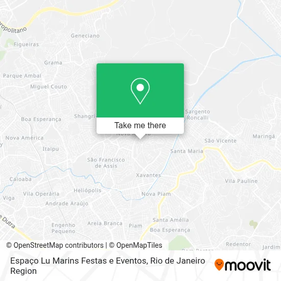 Espaço Lu Marins Festas e Eventos map
