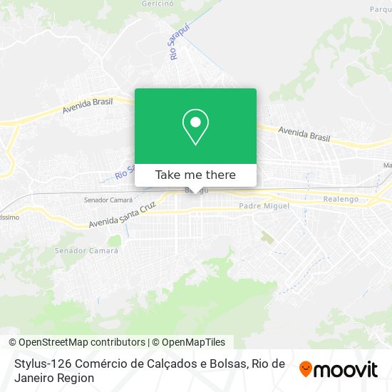 Stylus-126 Comércio de Calçados e Bolsas map