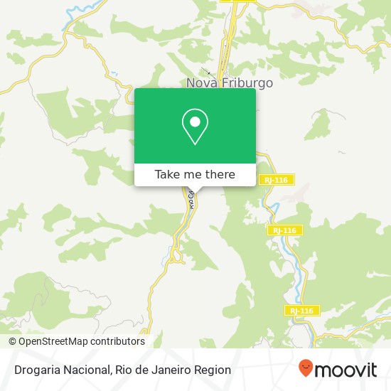 Drogaria Nacional map
