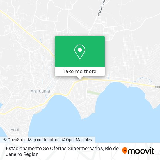 Mapa Estacionamento Só Ofertas Supermercados