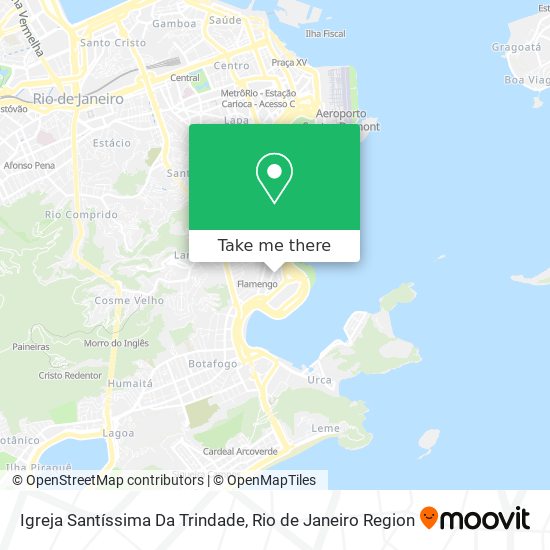 Mapa Igreja Santíssima Da Trindade