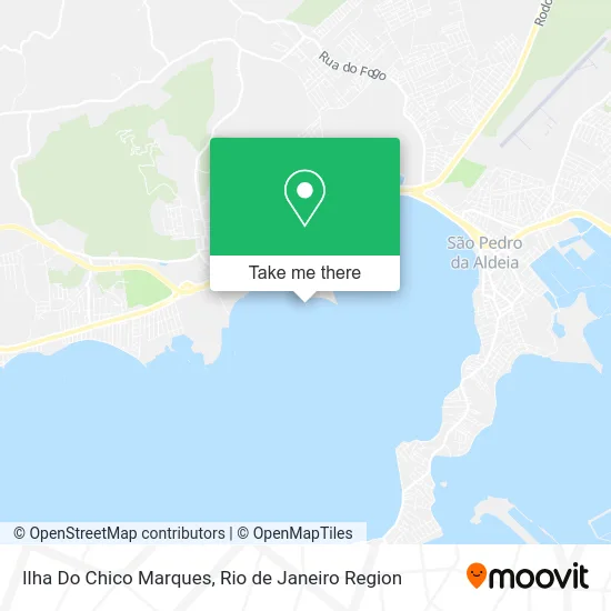 Ilha Do Chico Marques map