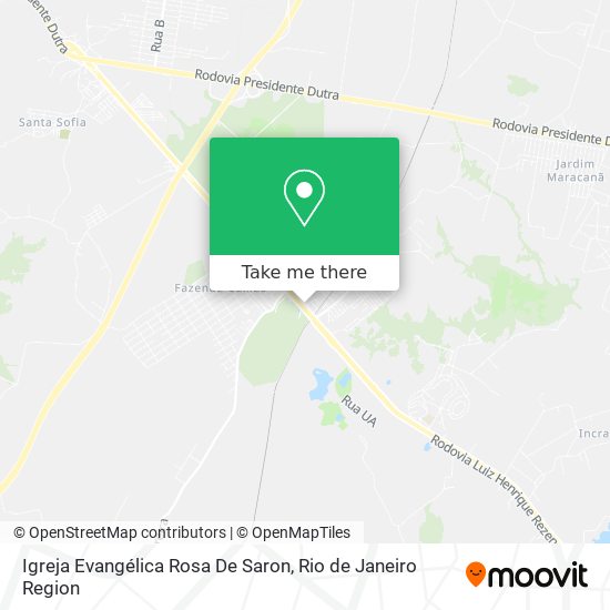 Igreja Evangélica Rosa De Saron map