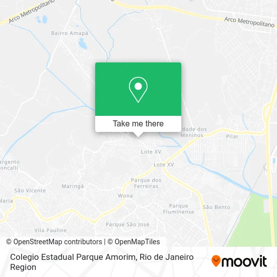 Colegio Estadual Parque Amorim map