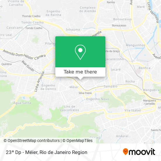 23ª Dp - Méier map