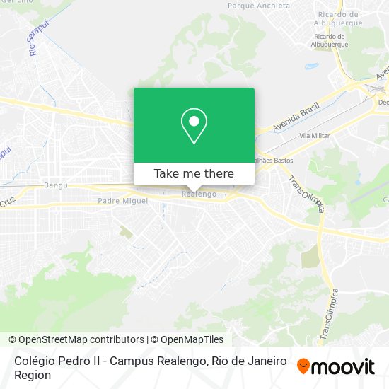 Colégio Pedro II - Campus Realengo map