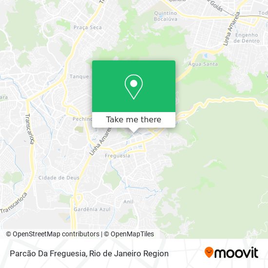 Parcão Da Freguesia map
