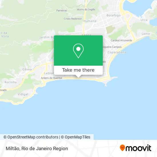 Miltão map