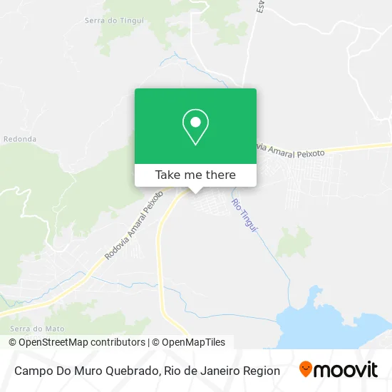 Campo Do Muro Quebrado map