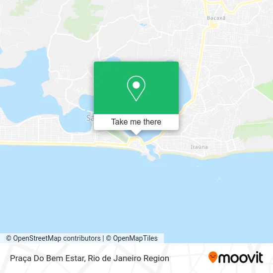 Praça Do Bem Estar map