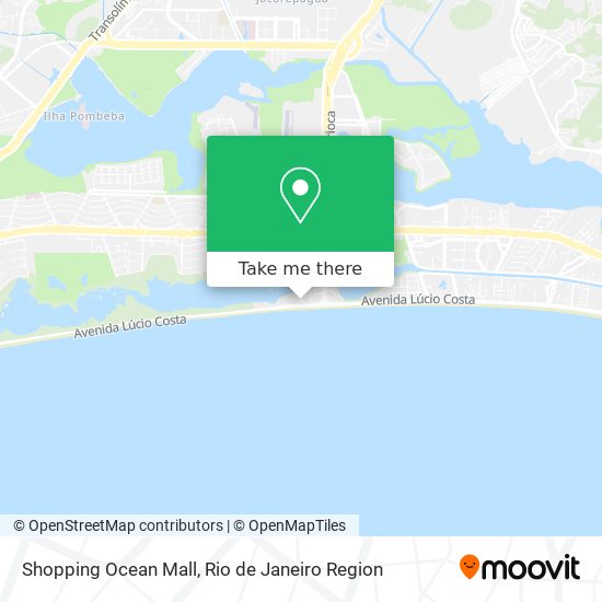 Mapa Shopping Ocean Mall