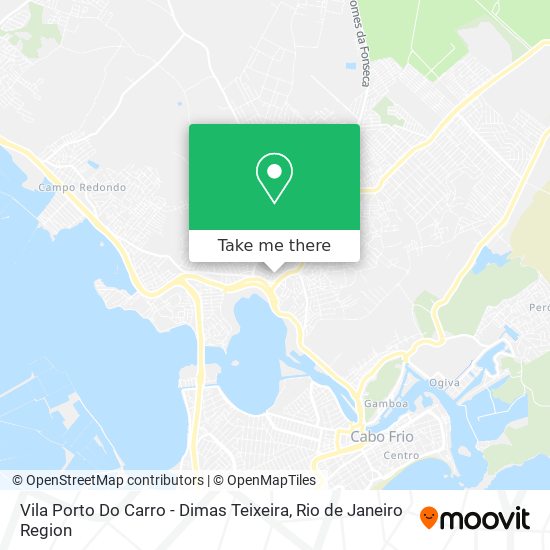 Vila Porto Do Carro - Dimas Teixeira map
