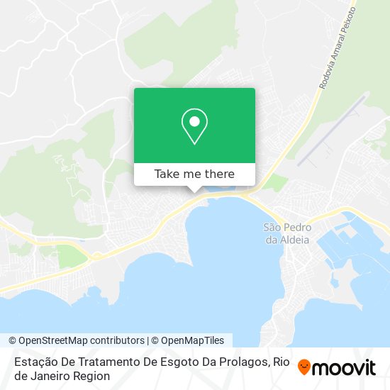 Estação De Tratamento De Esgoto Da Prolagos map