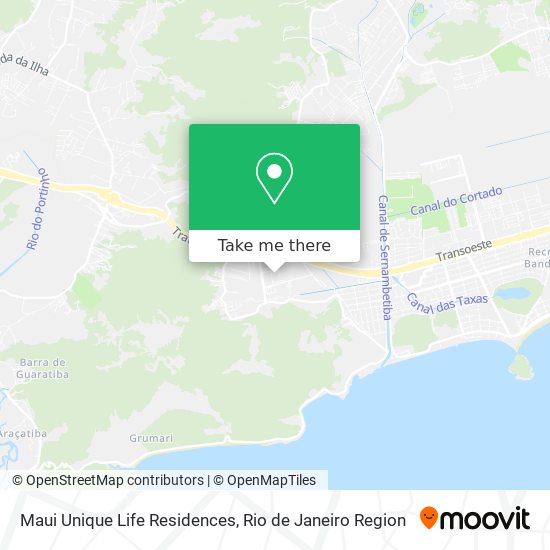 Maui Unique Life Residences map