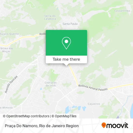 Praça Do Namoro map