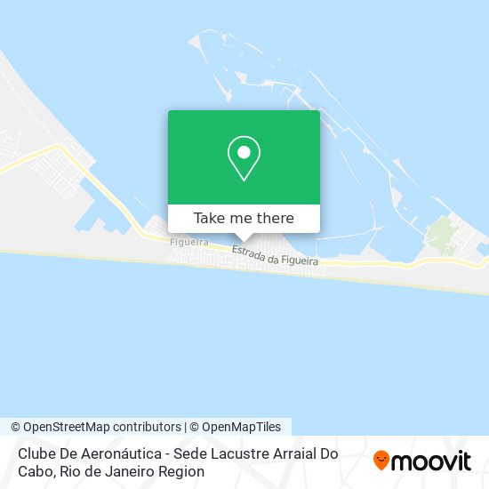 Clube De Aeronáutica - Sede Lacustre Arraial Do Cabo map