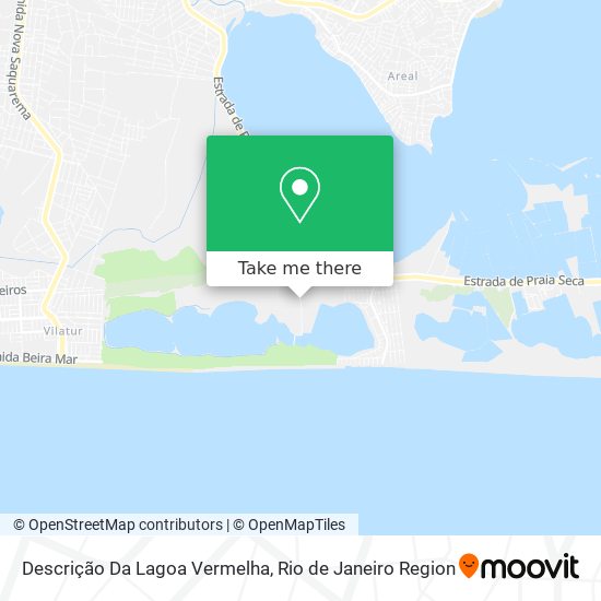 Descrição Da Lagoa Vermelha map