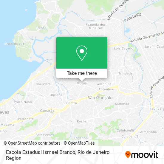 Escola Estadual Ismael Branco map