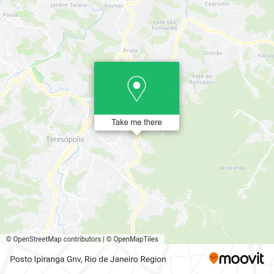 Posto Ipiranga Gnv map