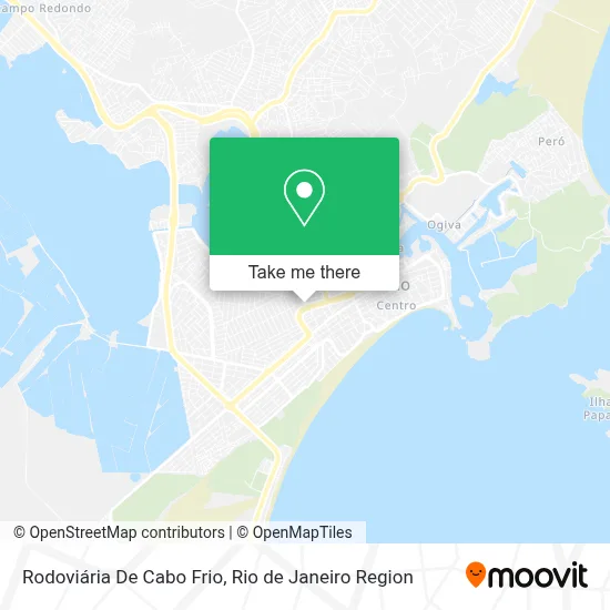 Rodoviária De Cabo Frio map