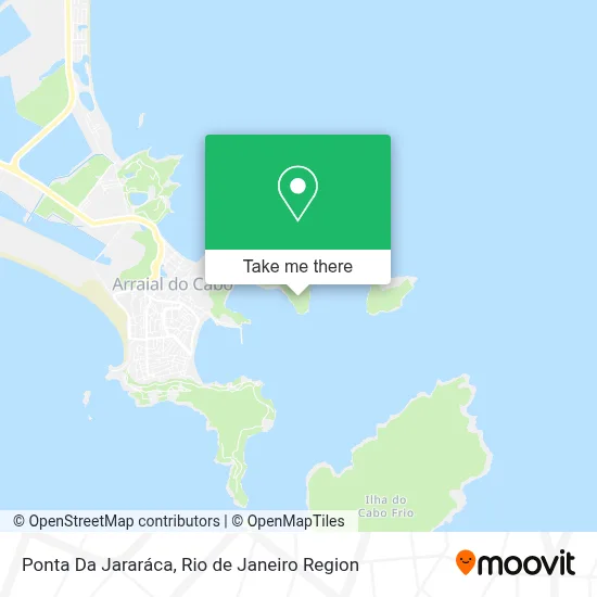 Ponta Da Jararáca map